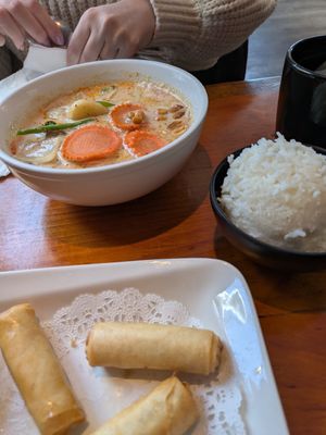 Massaman curry (recommend) at Thai9 in Lincoln