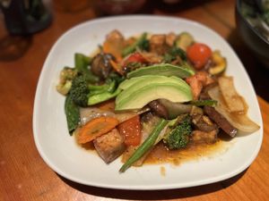 Spicy dish  at Thai9 in Lincoln