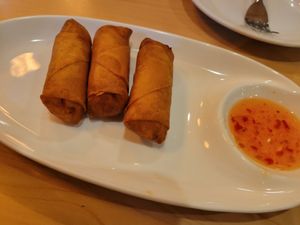 Spring rolls at Bangkok Bistro in Manalapan