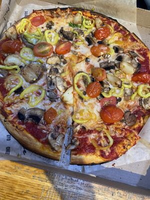   at Blaze Pizza in Boston