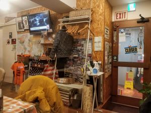 Interior #Veganuary at News Cafe in Tokyo