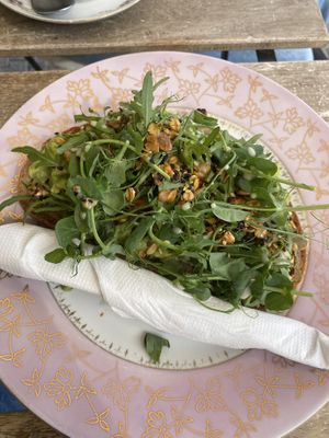 Avocado Toast  at Cafe Spirit in Prague