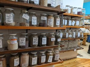 herbs, flour, etc. at Frenco in Montreal