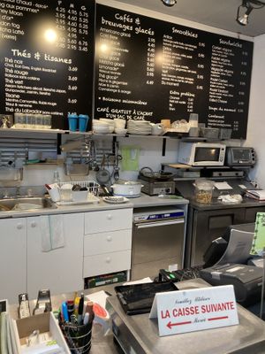 Café corner  at Frenco in Montreal