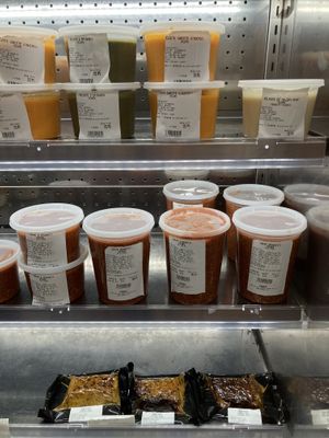 To go soups   at Frenco in Montreal