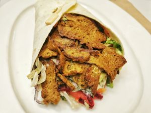 Seitan at Los Fogones de Luzia in Orio