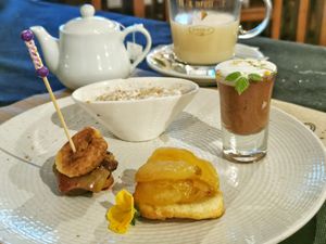 Postres at Los Fogones de Luzia in Orio