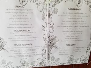 Carta at Los Fogones de Luzia in Orio