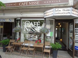 Window at Cafe Nisse in Imatra