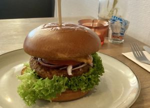 Classic vegan burger   at Miss Dot in Hals