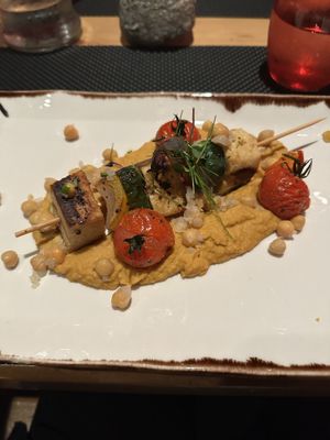 Tofu skewer   at Barry's in Grindelwald