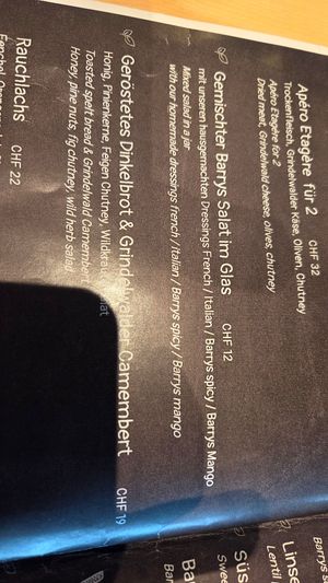  at Barry's in Grindelwald