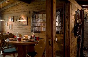 Inside of restaurant at Barry's in Grindelwald