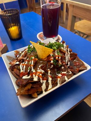 Loaded poutine   at Neue Republik Reger in Berlin