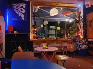 Inside at Neue Republik Reger in Berlin