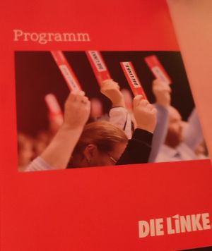 good literature there ✊🚩 at Neue Republik Reger in Berlin