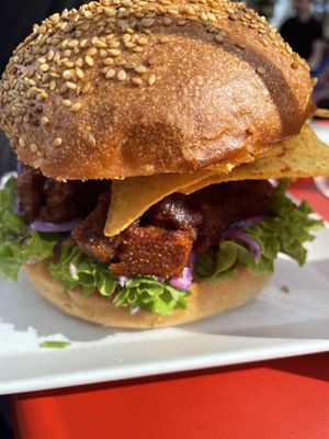 Pulled Seitan  at Neue Republik Reger in Berlin