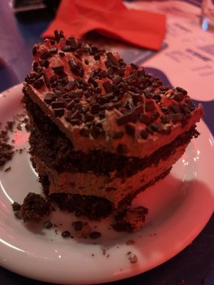 Chocolate cake  at Neue Republik Reger in Berlin