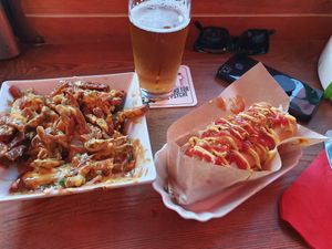 Pommes schon genascht :) at Neue Republik Reger in Berlin