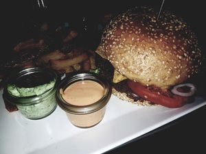 Cheese Burger at Neue Republik Reger in Berlin