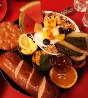 Breakfast at Café Nikan - Rethelstr in Dusseldorf