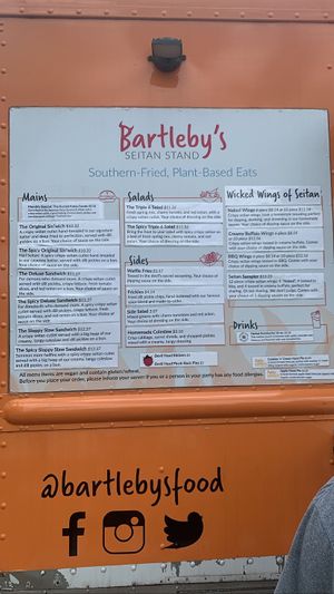   at Bartleby's Seitan in Bentonville