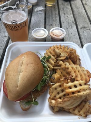   at Bartleby's Seitan in Bentonville