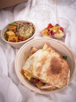 Commande livrée au top #Veganuary at Boll N Roll in Tours