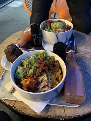 Vegan cake as well at Boll N Roll in Tours