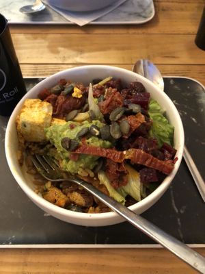 The Saint bowl at Boll n Roll. Delicious! at Boll N Roll in Tours