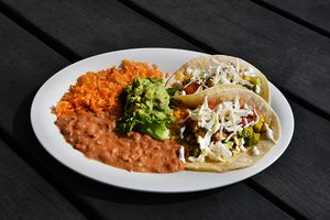 veggie tacos at Moxie Cafe in Santa Maria