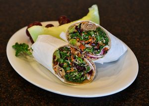 The Wild Thing wrap at Moxie Cafe in Santa Maria