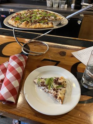 Looks tasty - but it wasn’t!   at &pizza - E St in Washington