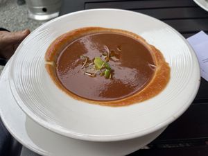 Gazpacho  at McKays Public House in Bar Harbor