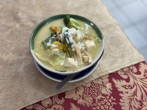 Green curry - May Kaidee, Bangkok  at May Kaidee in Bangkok