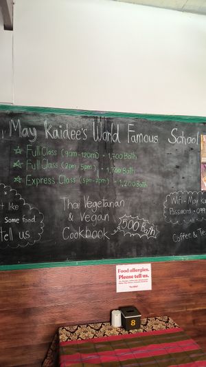  at May Kaidee in Bangkok