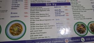  at May Kaidee in Bangkok