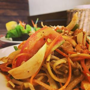 Yum yum at May Kaidee in Bangkok