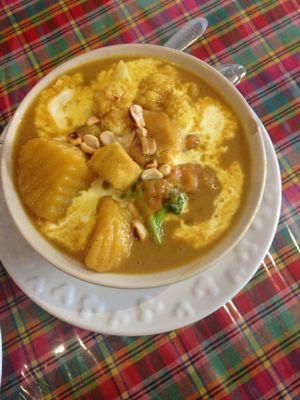 Massaman curry - so much flavour! at May Kaidee in Bangkok