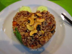 Rice dish at May Kaidee in Bangkok