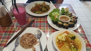 Lunch at May Kaidee at May Kaidee in Bangkok