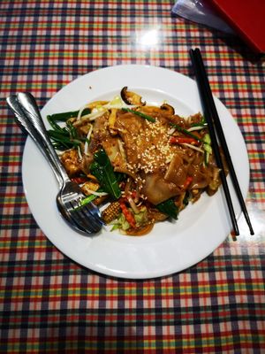 Best pad see ew I had on my 1,5 month Thailand trip. at May Kaidee in Bangkok
