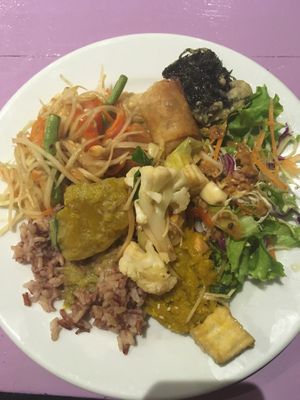 buffet at May Kaidee in Bangkok