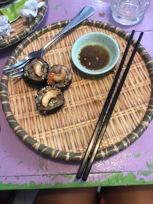 Sushi at May Kaidee in Bangkok