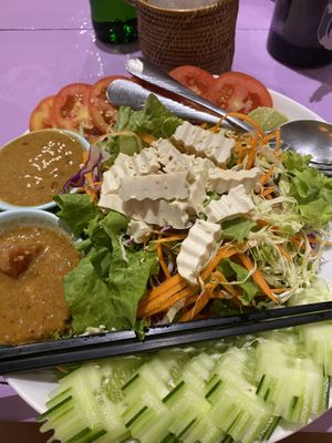 Salad. Yummy! at May Kaidee in Bangkok