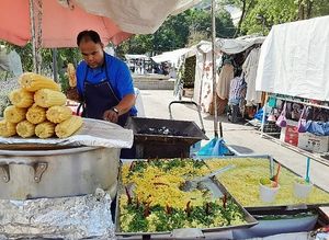 Elotes! at Travelling Herbivore in Mexico City