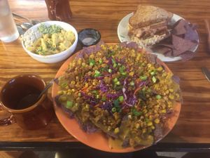 tyummm at Papa G's Vegan Organic Deli in Portland