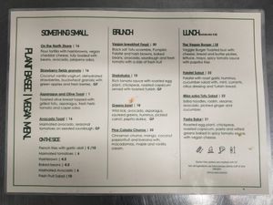 New Vegan Menu at Oar Lakeside at Oar Cafe in West Lakes