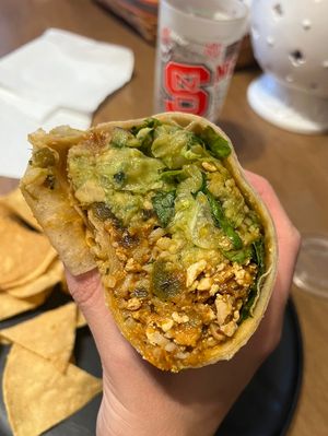 MONSTAH SOFRITAS BURRITO  at Chipotle - Crossroads Blvd in Cary