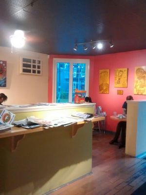 Inside at Coburg Social in Halifax